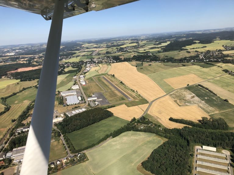 Flugplatz Chemnitz-Jahnsdorf